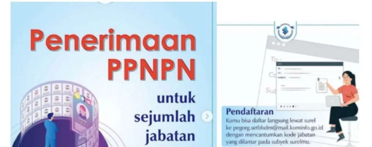 Lowongan kerja di Kominfo 2021, ada 7 posisi yang sedang dibuka