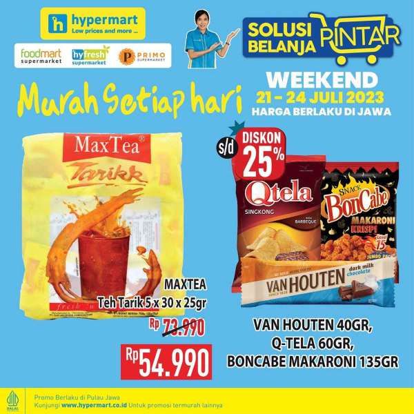 Katalog Harga Promo JSM Hypermart Terbaru 21-24 Juli 2023