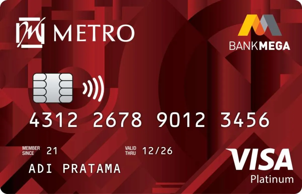 4 Jenis Kartu Kredit Bank Mega dengan Fitur Unggulan untuk Setiap Gaya Hidup
