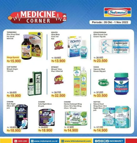 Promo Indomaret Super Hemat 26 Oktober-1 November 2022