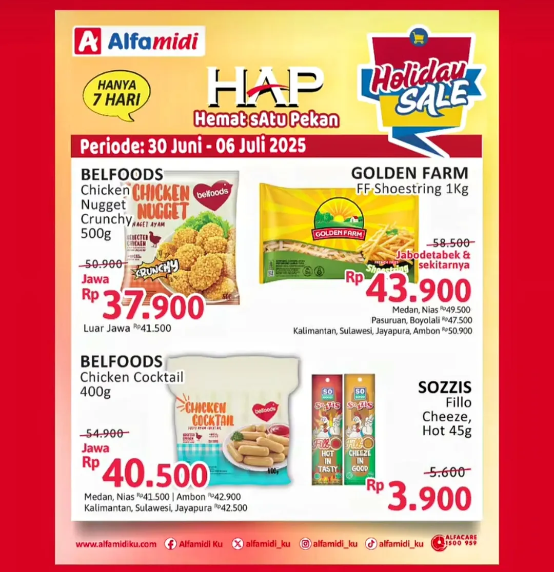 Promo Alfamidi Hemat Satu Pekan Periode 30 Juni-6 Juli 2025
