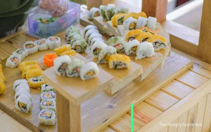 Mengenal The Hungry Sushi, Kuliner Jepang yang Diolah di Lombok
