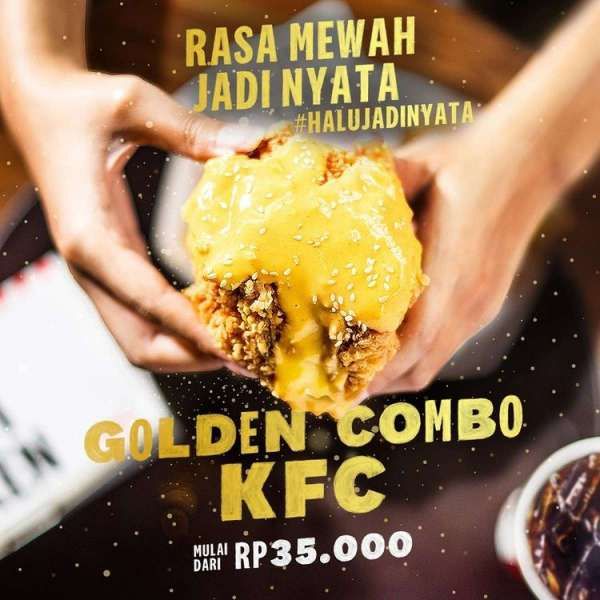 Promo KFC Golden Combo di Bulan Januari 2022