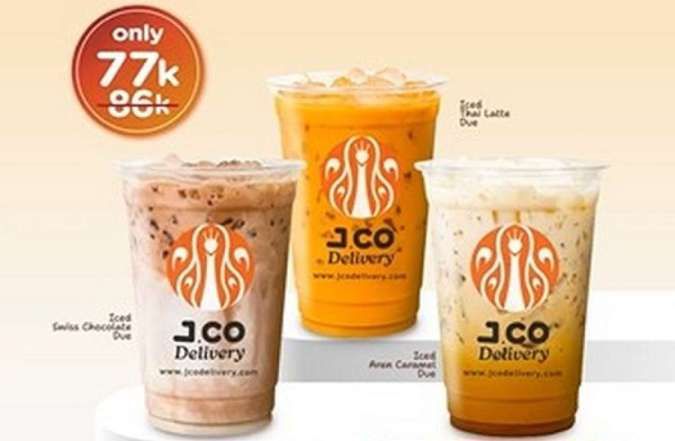 Promo J.CO Terbaru Bulan Februari 2026, Beli 3 Minuman Cuma Rp 77.000