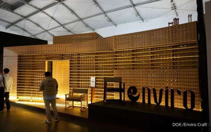 Sudah 40% Produk Ekspor ke AS dan Eropa, Enviro Craft Perkenalkan Inovasi Anyaman 
