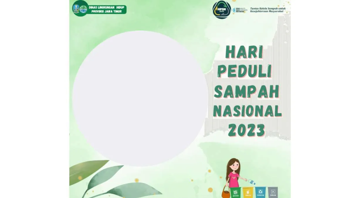 40 Twibbon Hari Peduli Sampah Nasional 2023, Bagikan dan Pasang di Media Sosial Anda 