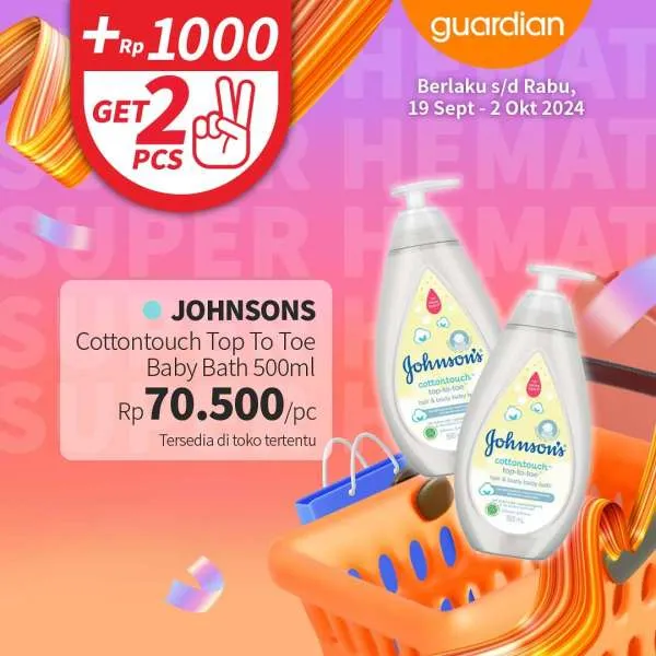 Promo Guardian Super Hemat Periode 19 September-2 Oktober 2024