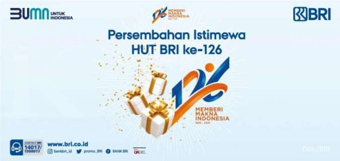 Promo HUT BRI Ke-126, Produk Rumah Tangga Diskon Hingga 1,26 Juta!