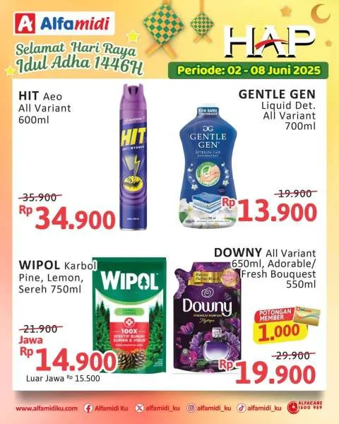 Promo Alfamidi Hemat Satu Pekan Periode 2-8 Juni 2025