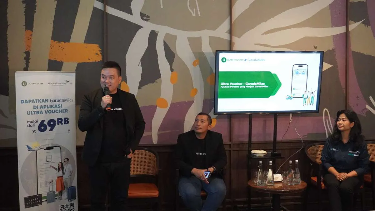 Ultra Voucher (UVCR) Jalin Kemitraan dengan GIAA untuk Pembelian GarudaMiles