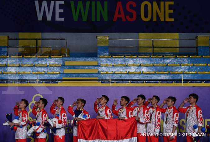 Selamat, tim bulu tangkis putra Indonesia sabet medali emas SEA Games 2019