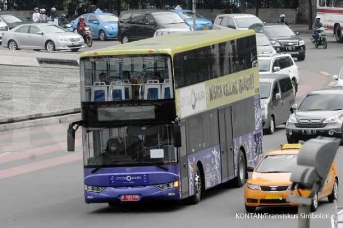 Warga sambut positif bus tingkat wisata di Jakarta