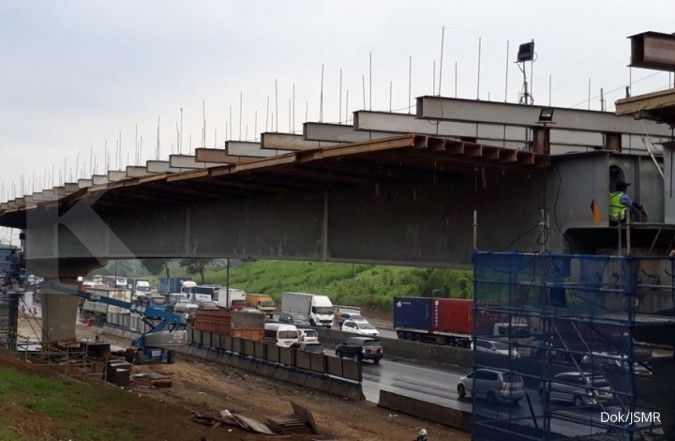 Tol Jakarta-Cikampek Elevated mulai dicor, lewati jalan alternatif ini