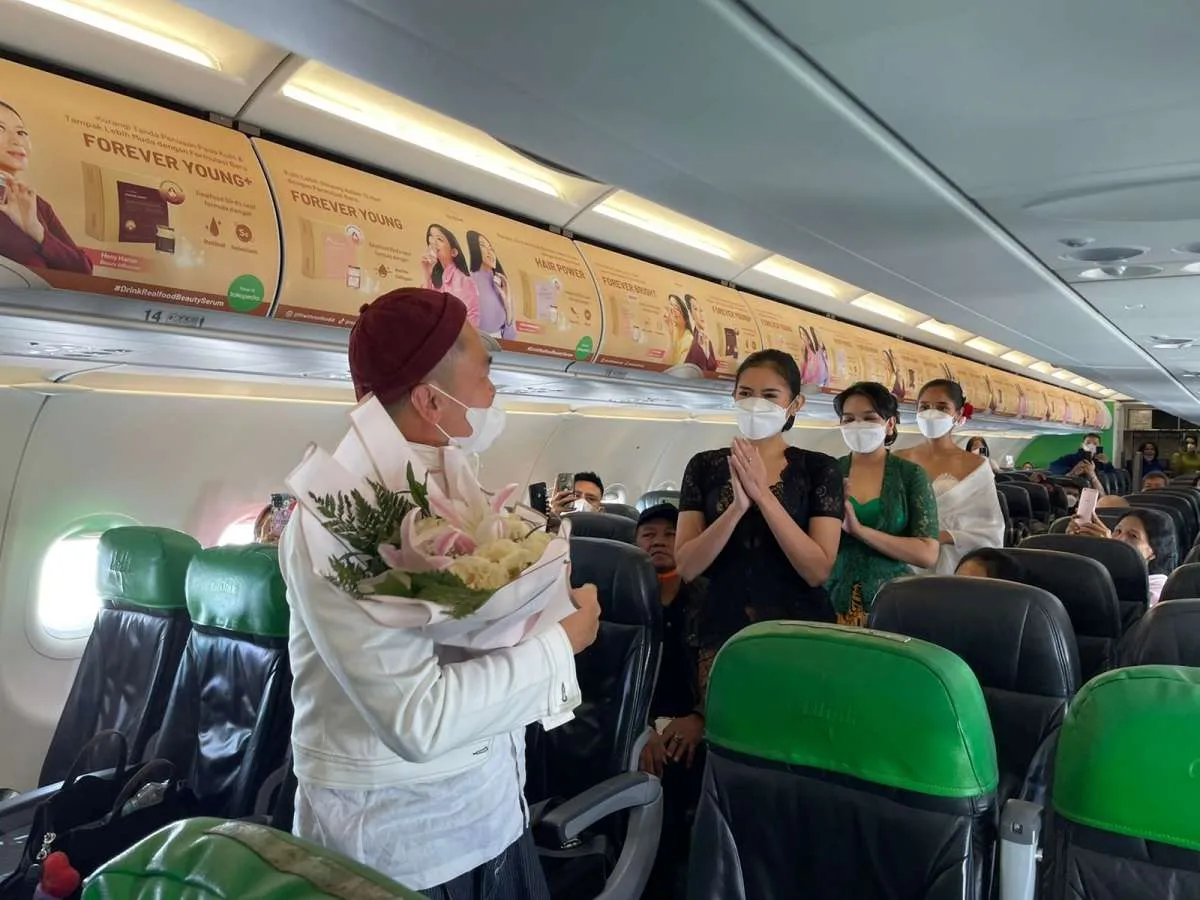 Citilink Gelar Fashion Show Kebaya di Atas Ketinggian 35.000 Kaki