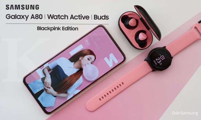 Samsung Galaxy A80 Edisi Spesial Blackpink Hadir di Indonesia