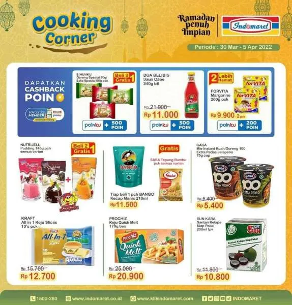 Promo Indomaret Super Hemat Periode 30 Maret-5 April 2022