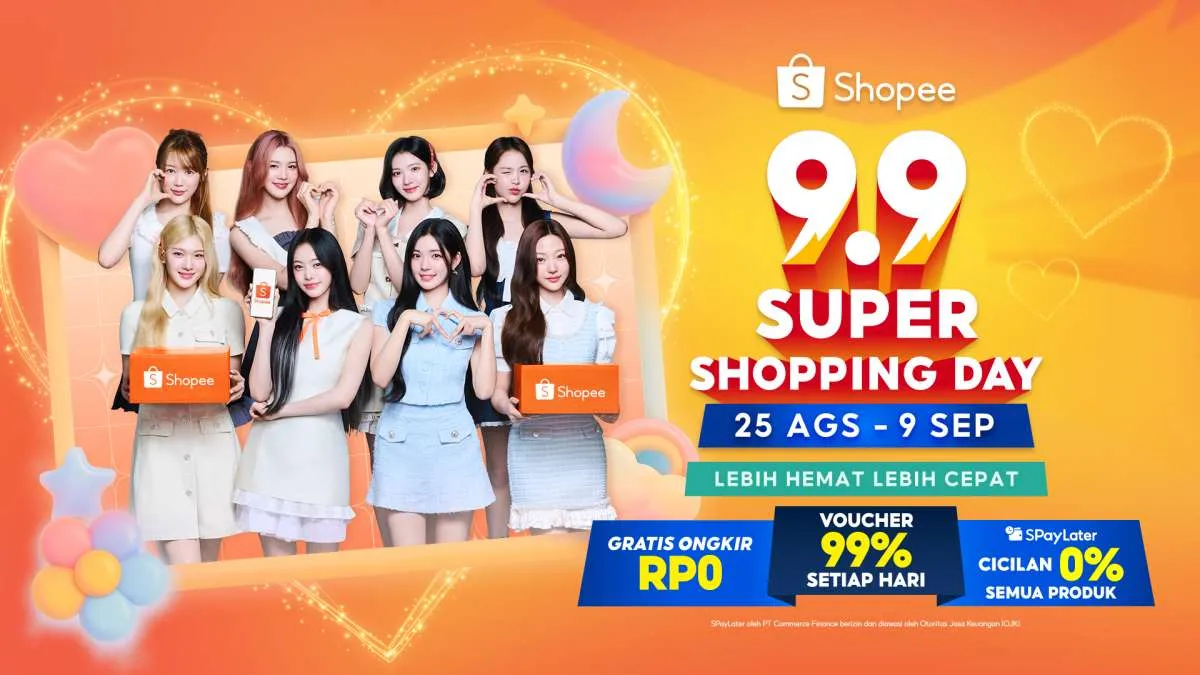 Kolaborasi dengan Hearts2Hearts, Iklan Shopee 9.9 Super Shopping Day Ramai Pujian