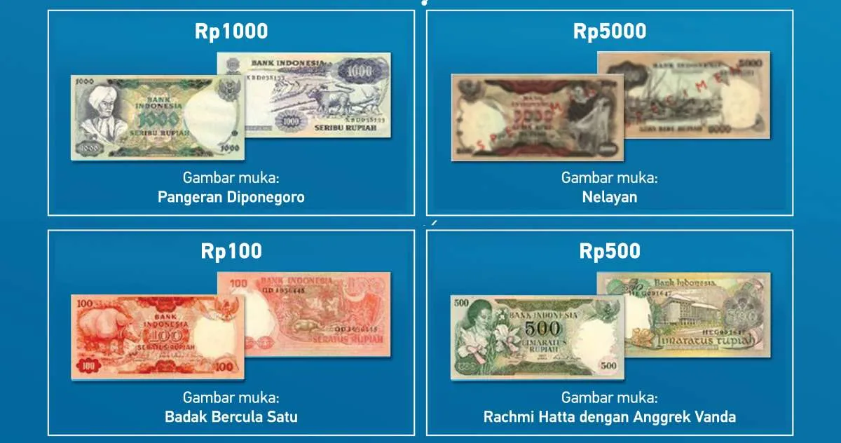 Ingat, penukaran uang rupiah yang tidak berlaku hanya sampai 28 Desember 2020