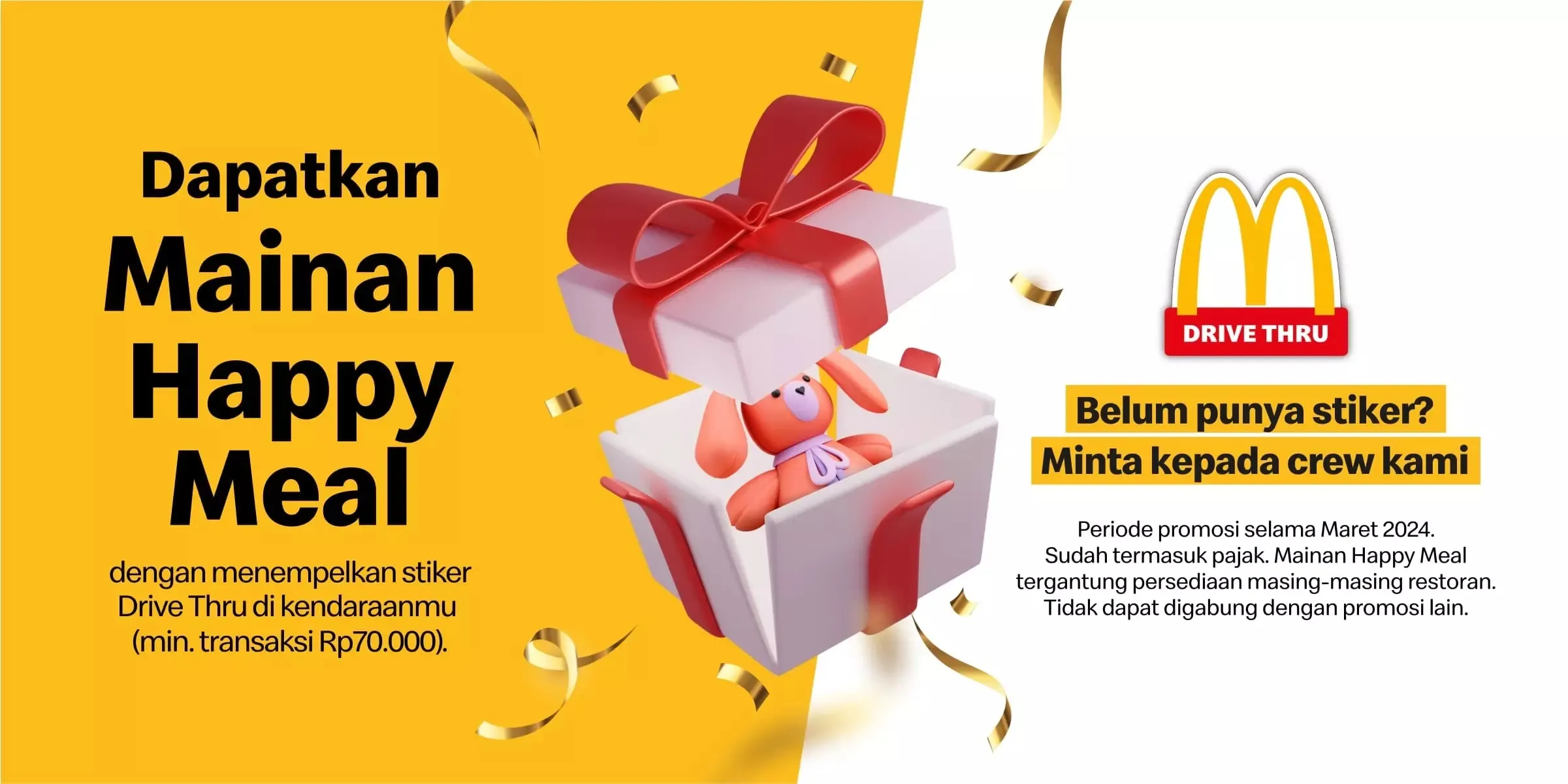 McD I Love Monday Maret 2024