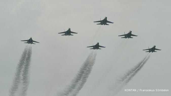 TNI kirim empat jet tempur Sukhoi ke Australia