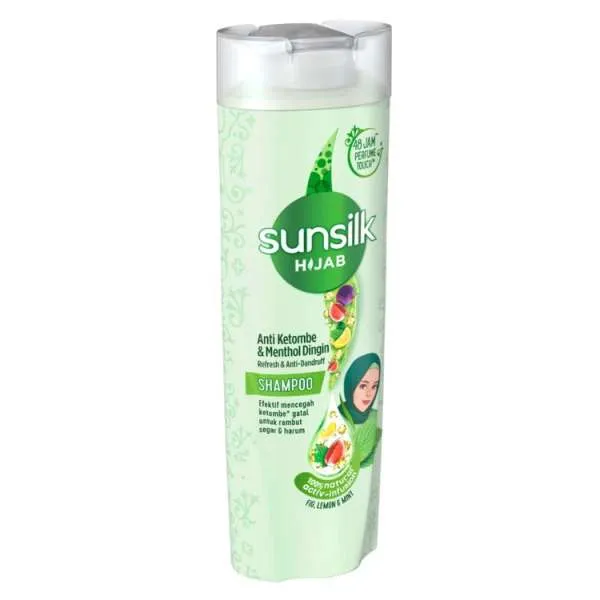 Sunsilk Hijab Shampoo Anti Ketombe dan Menthol Dingin