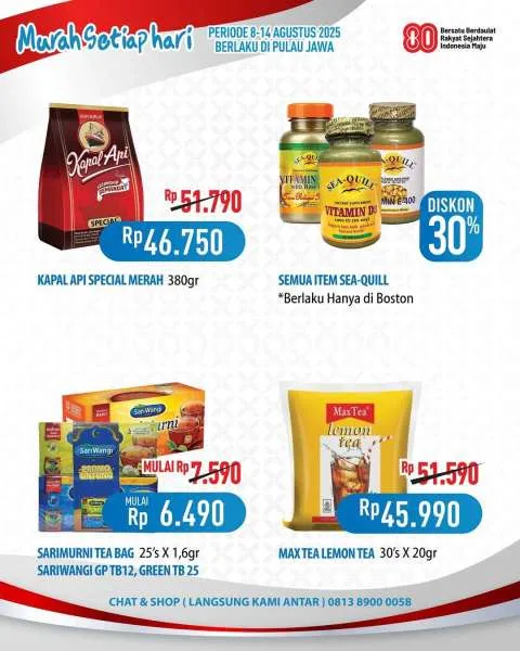 Promo JSM Hypermart Hyper Diskon Weekend Periode 8-11 Agustus 2025