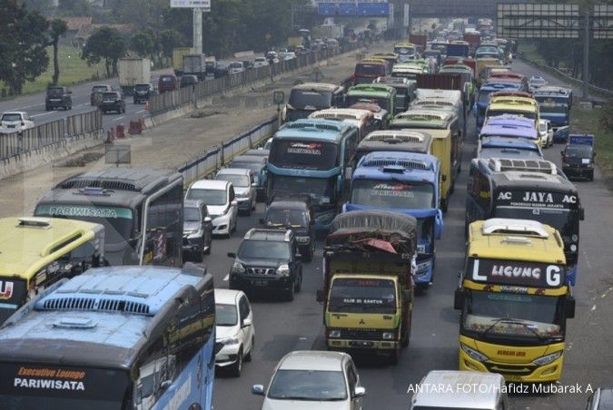 Jasa Marga kembali terapkan contraflow di Tol Jakarta-Cikampek
