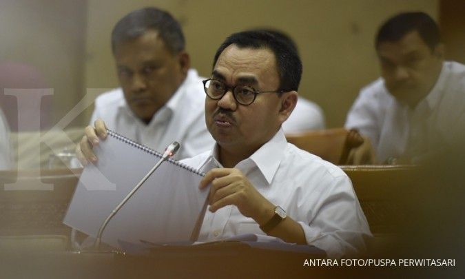 Jelang reshuffle, Sudirman Said masih pimpin rapat