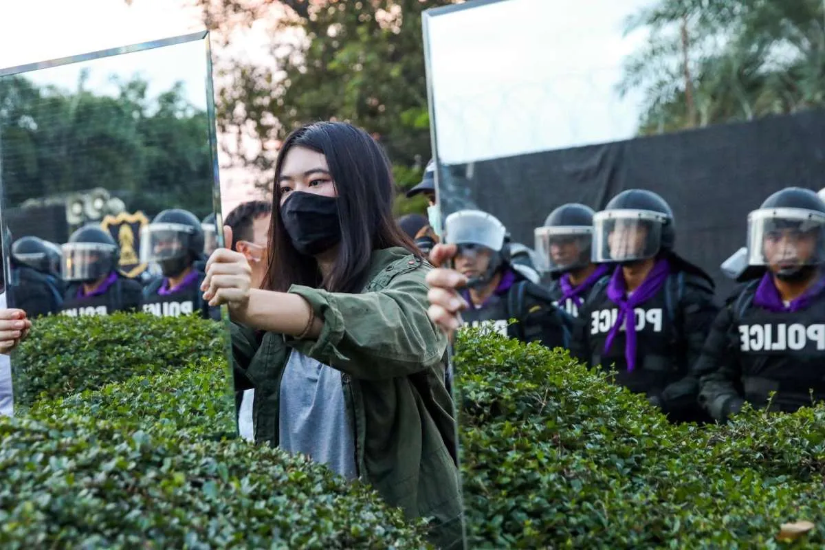 Aksi unjuk rasa di Thailand menentang pemerintah berkuasa terus berlanjut 