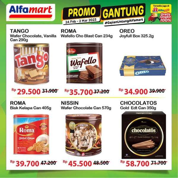 Katalog Promo Alfamart Gantung (Gajian Untung) Terbaru 24 Februari-2 Maret 2023