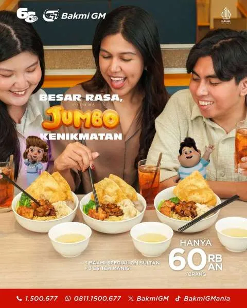 Promo Bakmi GM Paket Jumbo Kenikmatan