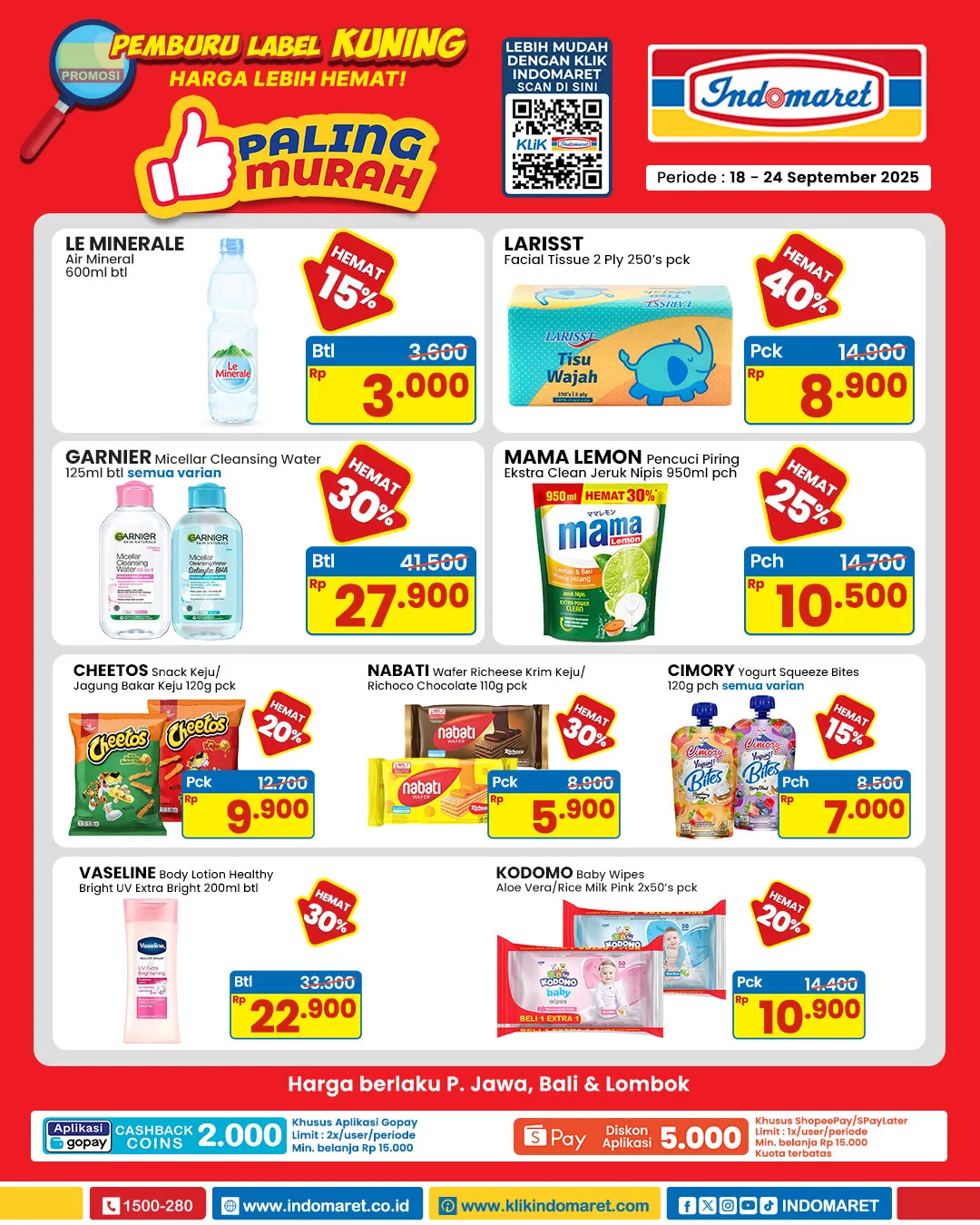 Promo Indomaret Paling Murah 18-24 September 2025