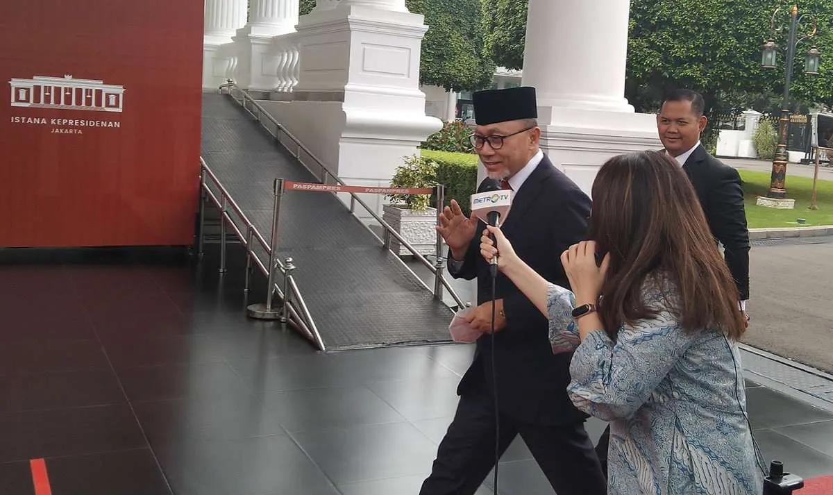 Isu Reshuffle Kabinet, Zulkifli Hasan Tiba Di Istana Presiden, Ini Profilnya