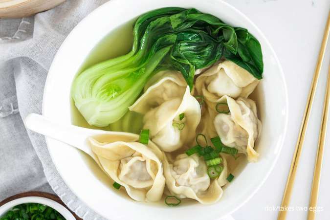 Resep Sup Wonton ala Tionghoa, Menu Comfort Food yang Nyaman di Perut