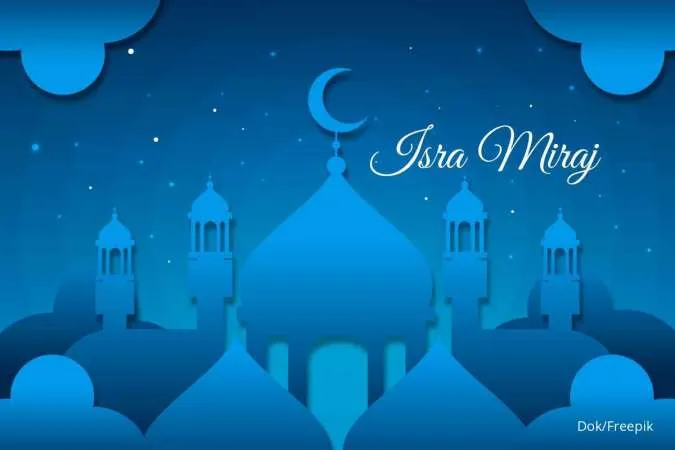 Template Banner Isra Miraj 2023, Desain Terbaru dan Bisa Langsung Diedit 