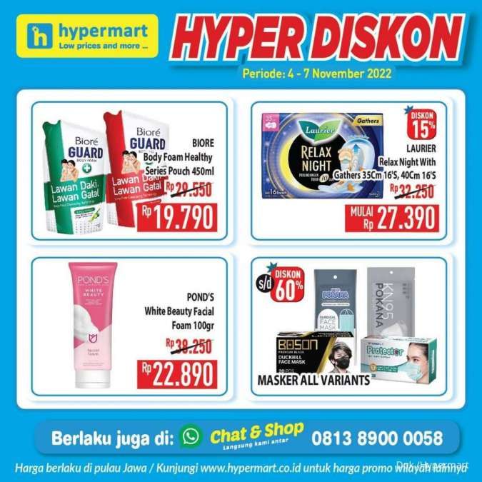 Promo JSM Hypermart Berlaku 4-7 November 2022