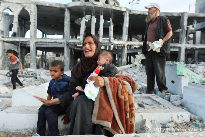Distribusi Bantuan di Gaza Dihentikan Sementara, PBB Voting Resolusi Gencatan Senjata