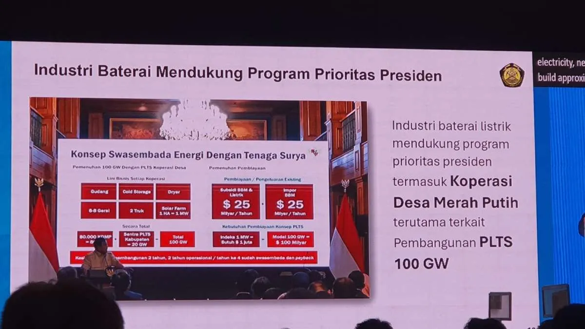 Rencana Pembangunan PLTS 100 GW di Kopdes Merah Putih, Pengamat Ingatkan Pendanaan