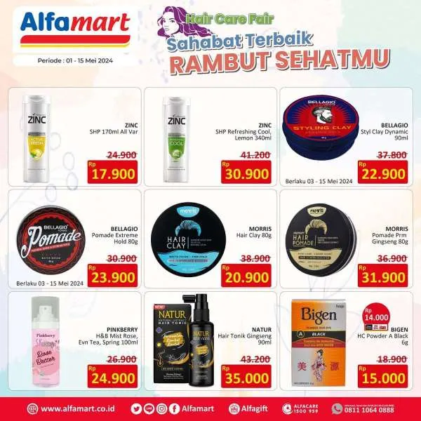 Promo Alfamart Beauty Fair Periode 1-15 Mei 2024