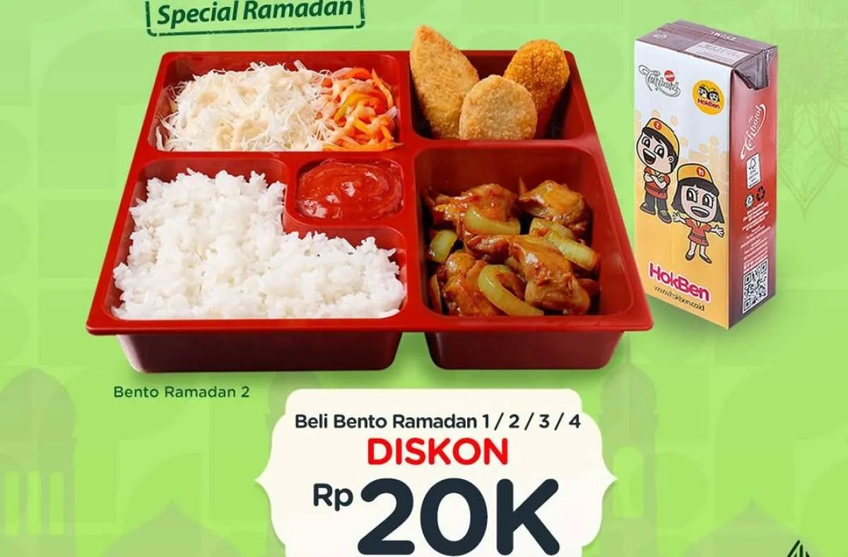 Promo HokBen dan Bank Saqu, Diskon Rp 20.000 Spesial Gajian Berakhir Hari Ini