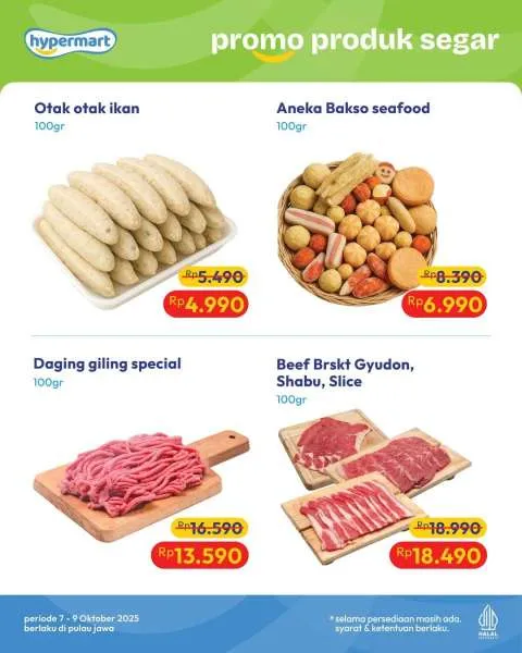 Promo Hypermart Hyper Diskon Weekday Periode 7-9 Oktober 2025