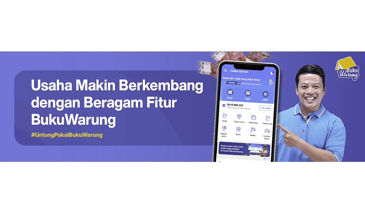 Usaha Makin Berkembang dengan Beragam Fitur BukuWarung