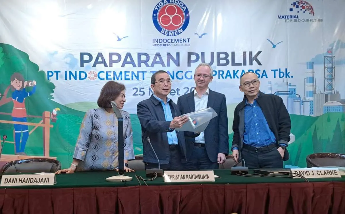 Indocement (INTP) Memetik Hasil Ekspansi, Berikut Target Bisnisnya untuk Tahun Ini