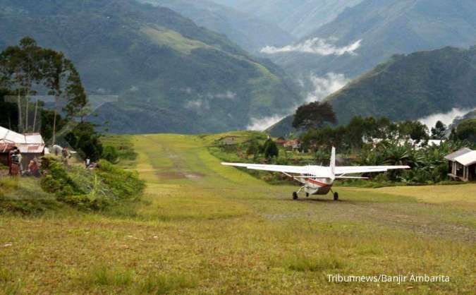 Untung saja, pesawat ini jatuh di Papua Nugini sebelum sampai di Indonesia