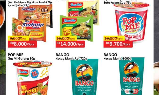 Promo JSM Alfamart Hari Ini 12 Januari 2025, Promo Kecap dan Indomie Sampai Minggu