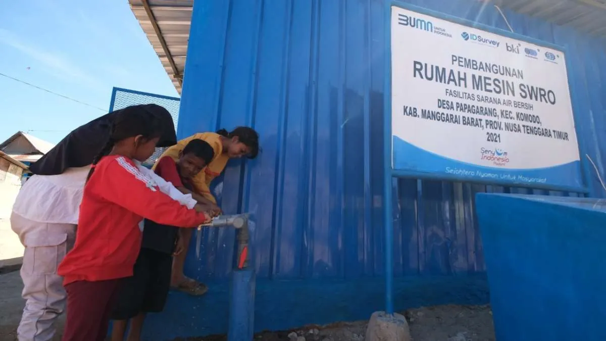 Kolaborasi IDSurvey Dukung Pengadaan Air Bersih, Sanitasi, Sambungan Listrik di NTT