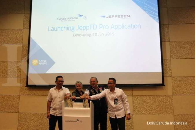 Pelopori Paperless Airline, Garuda Indonesia Perkenalkan Digital Navigation Chart