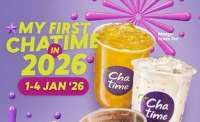 Promo Chatime 1-4 Januari 2026, Harga Spesial Tahun Baru Cuma Rp 15.000