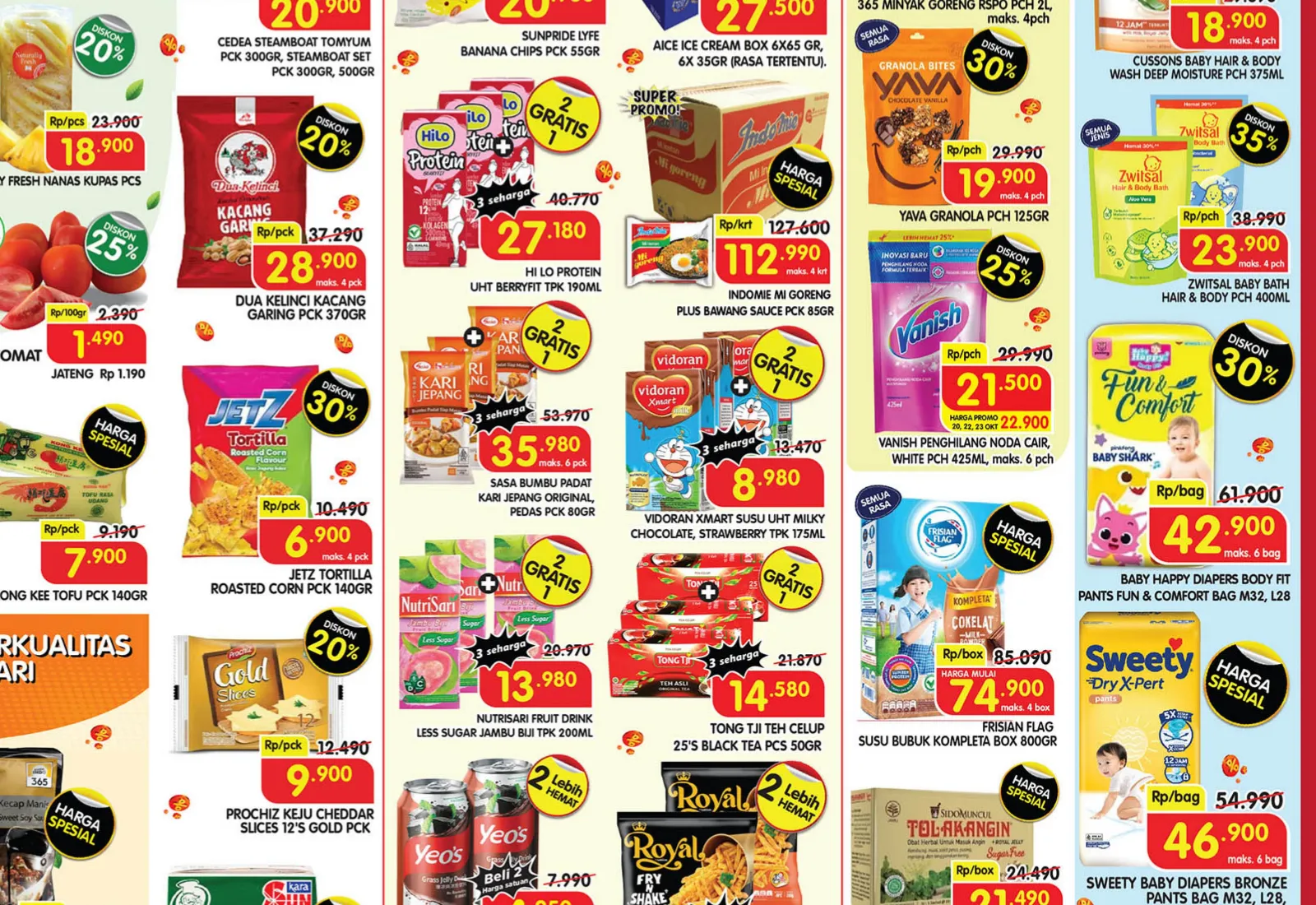 Promo Superindo Weekday Periode 20-23 Oktober 2025
