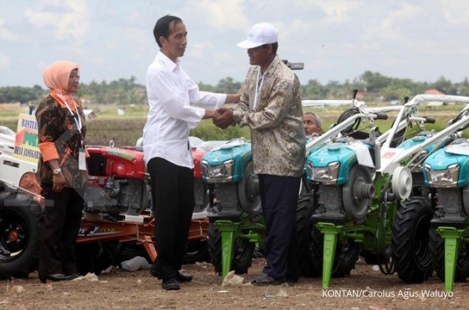 Jokowi janji bantu petani atasi hama tanaman